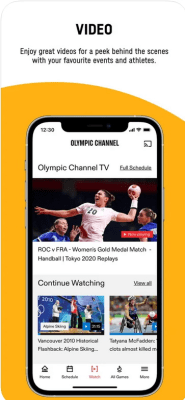 Скриншот приложения Olympics для iOS - №2