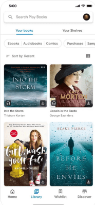 Скриншот приложения Google Play Книги - №4