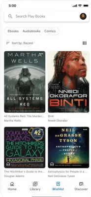 Скриншот приложения Google Play Книги - №6