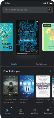 Скриншот приложения Google Play Книги - №8