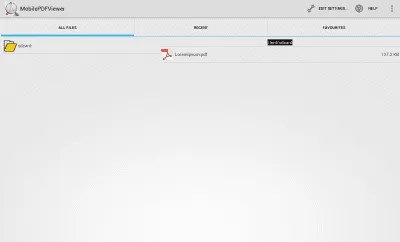 Скриншот приложения MobilePDFViewer (Free) - №1