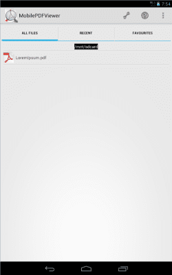 Скриншот приложения MobilePDFViewer (Free) - №3