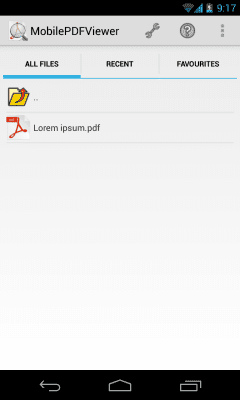 Скриншот приложения MobilePDFViewer (Free) - №5
