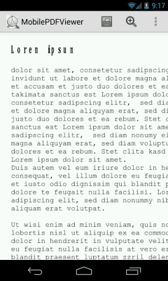 Скриншот приложения MobilePDFViewer (Free) - №6