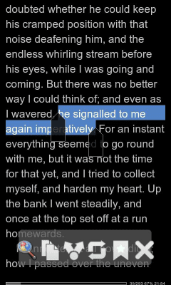 Скриншот приложения Open Book Reader - №7