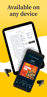 Скриншот приложения Scribd: Audiobooks & ebooks - №7
