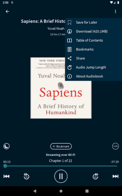 Скриншот приложения Scribd: Audiobooks & ebooks - №8