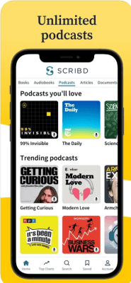 Скриншот приложения Scribd - audiobooks & ebooks - №3
