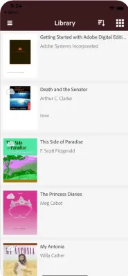 Скриншот приложения Adobe Digital Editions - №1