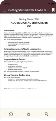 Скриншот приложения Adobe Digital Editions - №4