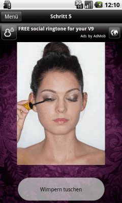 Скриншот приложения Make-Up Anleitungen free - №4