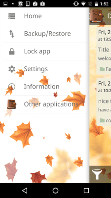 Скриншот приложения Diary Locked - №2