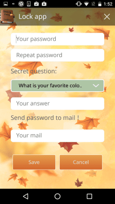 Скриншот приложения Diary Locked - №5