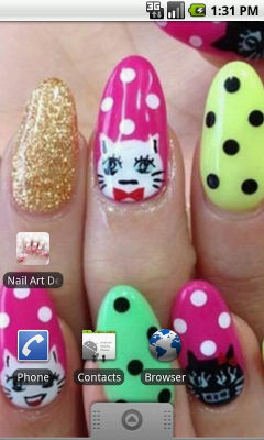 Скриншот приложения Nail Art Designs Set 3 - №4