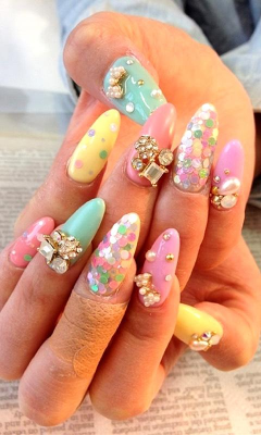 Скриншот приложения Nail Art Designs Set 3 - №6