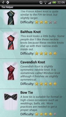 Скриншот приложения Завязать галстук Platinum - №7