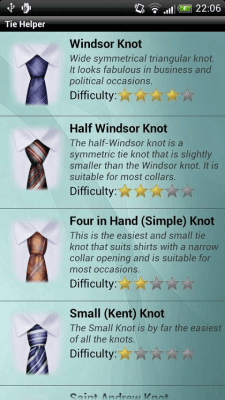 Скриншот приложения Завязать галстук Platinum - №8