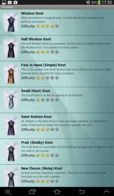 Скриншот приложения Завязать галстук Platinum - №10