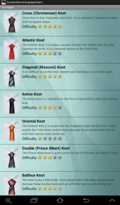 Скриншот приложения Завязать галстук Platinum - №11