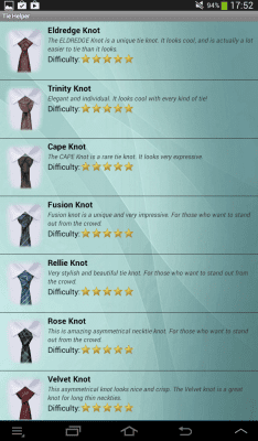 Скриншот приложения Завязать галстук Platinum - №14