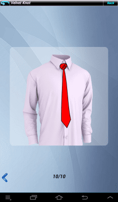 Скриншот приложения Завязать галстук Platinum - №17