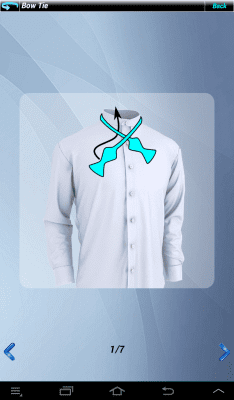 Скриншот приложения Завязать галстук Platinum - №19