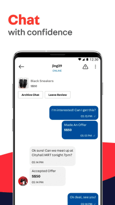 Скриншот приложения Carousell: Snap-Sell, Chat-Buy - №4