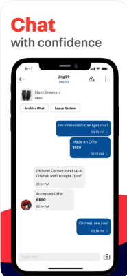 Скриншот приложения Carousell - Snap to Sell, Chat to Buy - №4
