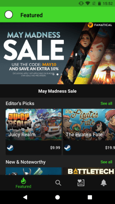 Скриншот приложения Razer Game Deals - №2