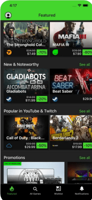 Скриншот приложения Razer Game Deals - №3