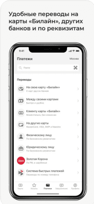 Скриншот приложения Карта Билайн - №3