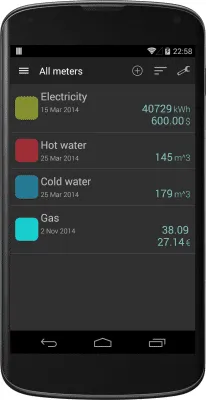 Скриншот приложения Коммуналочка - Smart Meters - №1