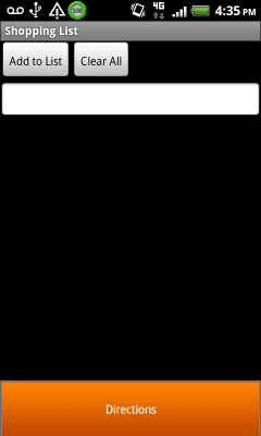 Скриншот приложения Quick Shopping List - №6