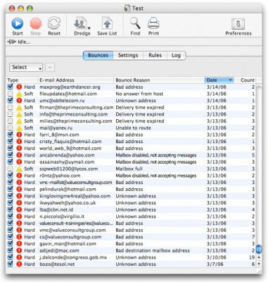 Скриншот приложения eMail Bounce Handler - №1
