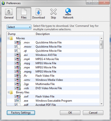 Скриншот приложения Web Dumper - №3