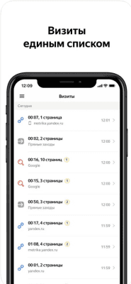 Скриншот приложения Яндекс.Метрика - №4