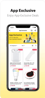 Скриншот приложения Gearbest Online Shopping - №3