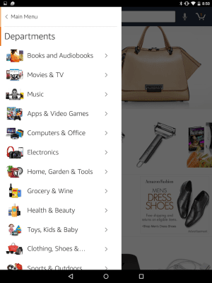 Скриншот приложения Amazon for Tablets - №2