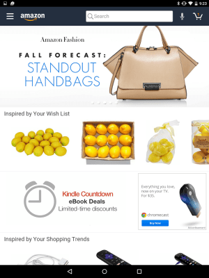 Скриншот приложения Amazon for Tablets - №4