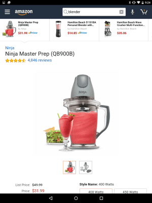 Скриншот приложения Amazon for Tablets - №6