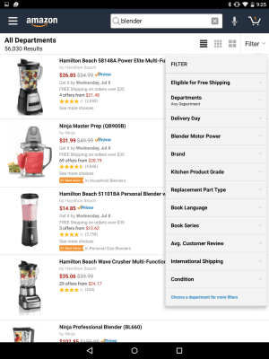 Скриншот приложения Amazon for Tablets - №7