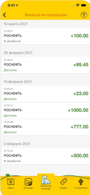 Скриншот приложения АЗС Роснефть - №4