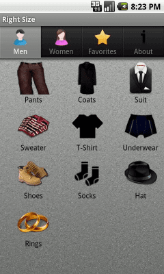 Скриншот приложения Точный Размер Free - №4