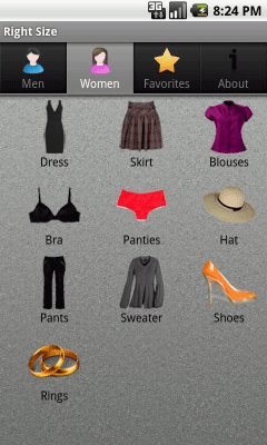 Скриншот приложения Точный Размер Free - №5