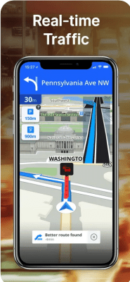 Скриншот приложения Sygic GPS-навигация, карты - №5