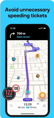 Скриншот приложения Waze Навигатор & Пробки - №3