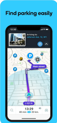 Скриншот приложения Waze Навигатор & Пробки - №6