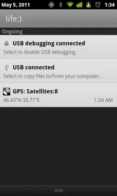 Скриншот приложения GPS over BT - №3