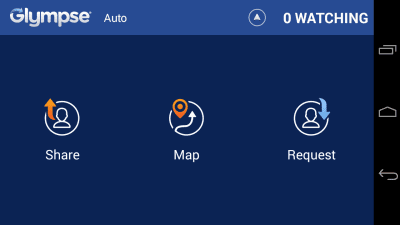 Скриншот приложения Glympse for Auto - Share GPS - №3