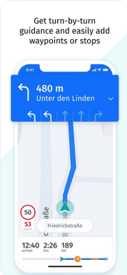 Скриншот приложения HERE WeGo - №3